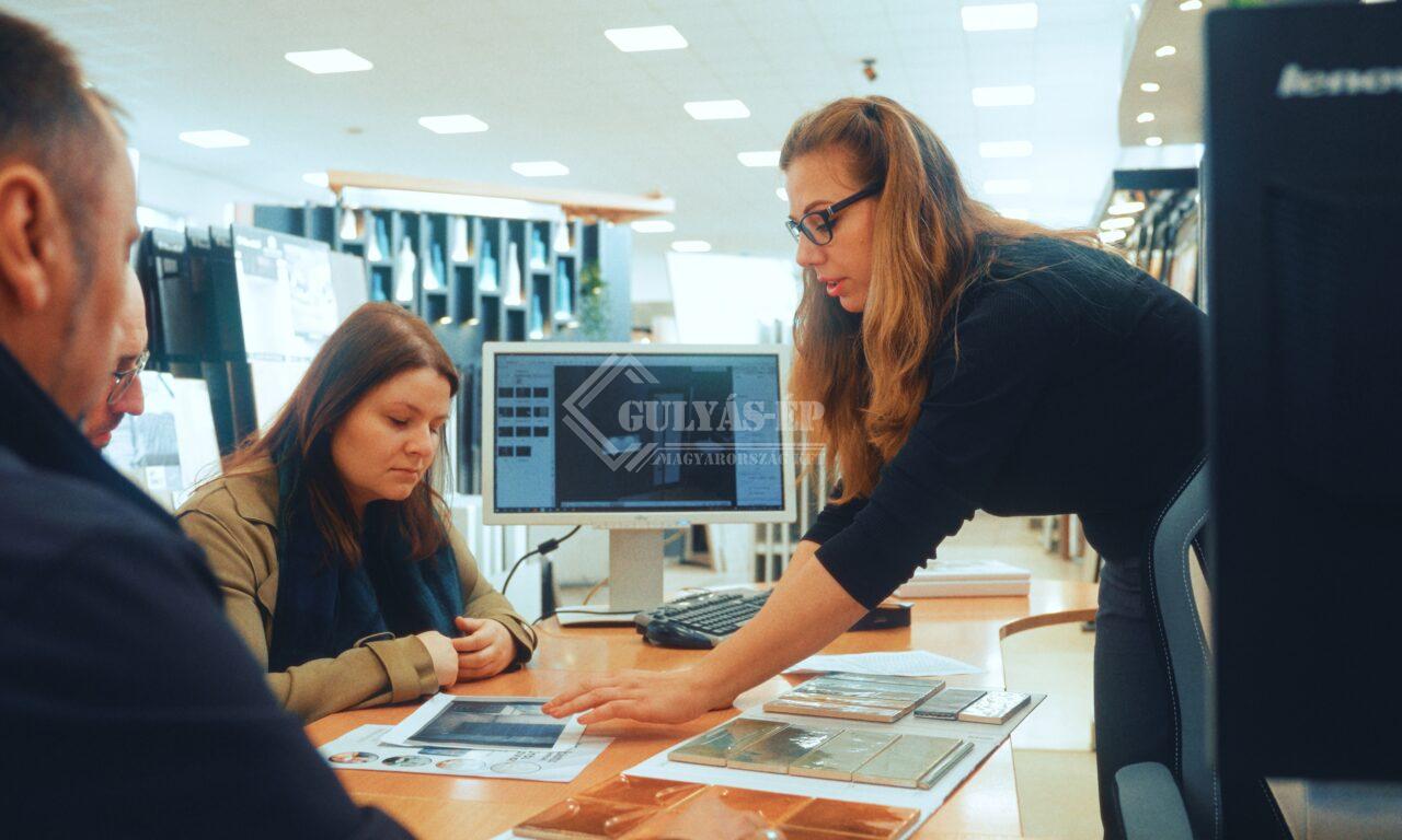 Megrendelőinkkel a Terrakotta Csempecentrumban jártunk!