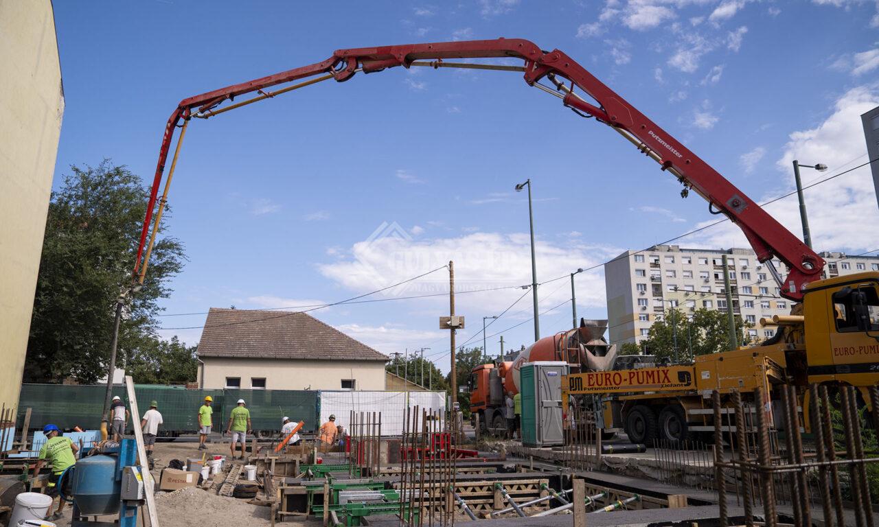 A Rózsafa Társasház már nem csak terv – elindult az építkezés.