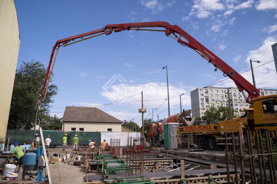 A Rózsafa Társasház már nem csak terv – elindult az építkezés.